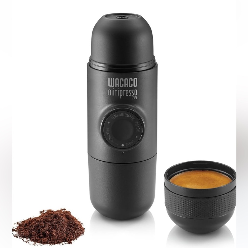 Wacaco Minipresso GR Portable Espresso Machine - Black